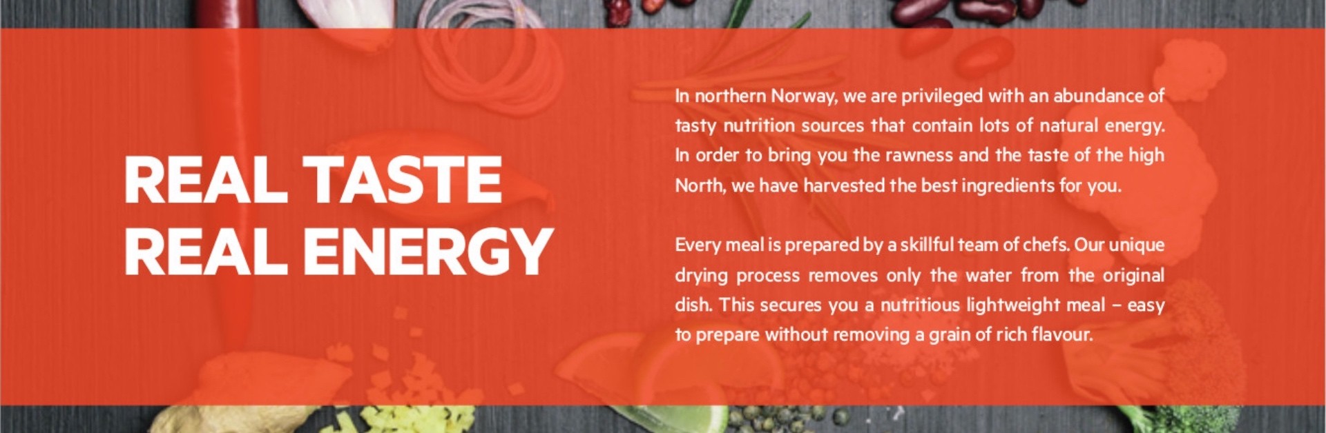 REAL Taste - REAL Energy